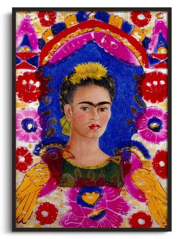 Inspiration Le Cadre Frida Kahlo - peinture à l'huile