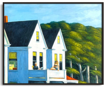 Inspiration Rooms by the Sea Hopper - peinture à l'huile