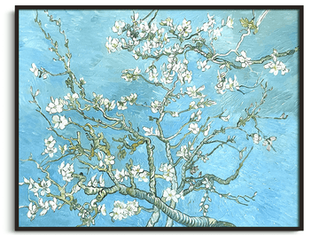 Tableau sur commande inspiré de Van Gogh - Amandier en fleurs